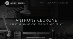 Desktop Screenshot of anthonycedrone.com